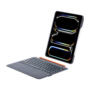 Tastiera staccabile con custodia in pelle Touchpad <span class=keywords><strong>per</strong></span> <span class=keywords><strong>iPad</strong></span> Air 13 M2 M3 2024/2025 <span class=keywords><strong>12.9</strong></span> 3 ° 4 ° modello a 2022 2018 - Product Image 3