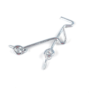 Safety <strong>Gate</strong> Zinc Plated Curtain <strong>Hook</strong> with Screw <strong>Eyes</strong> - Product Image 4