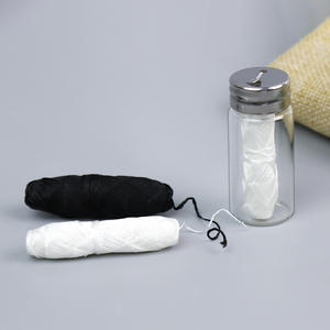 Mini scatola di filo interdentale portatile con biodegradabile 30M rotolo di filo interdentale bottiglia di vetro di mais di bambù filo di carbone menta <span class=keywords><strong>Micro</strong></span> cera - Product Image 4