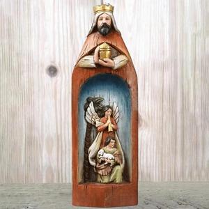 Estatua religiosa <span class=keywords><strong>de</strong></span> Madonna, Ángel, tres hombres sabios, Pascua, Jesús nacido, juego <span class=keywords><strong>de</strong></span> pesebre, accesorios artesanales <span class=keywords><strong>de</strong></span> resina, <span class=keywords><strong>regalos</strong></span> <span class=keywords><strong>de</strong></span> Pascua - Product Image 6
