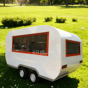 Camiones de Comida, Food Van, Remolque Móvil de Bebidas y Café, Camión de Helados para Exteriores - Product Image 4