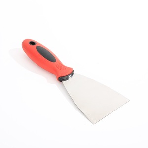 Ensemble <span class=keywords><strong>de</strong></span> spatules en acier inoxydable avec manche recouvert <span class=keywords><strong>de</strong></span> plastique, grattoir multifonction <span class=keywords><strong>de</strong></span> 5 pouces pour le démontage <span class=keywords><strong>de</strong></span> papier peint et <span class=keywords><strong>de</strong></span> cloisons sèches - Product Image 2