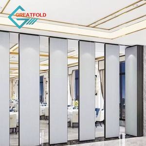 Pared divisoria móvil con diseño de grano de madera ajustable para salón de banquetes, restaurante, salón de baile, Hotel, <span class=keywords><strong>operable</strong></span>, Flexible para uso escolar - Product Image 2