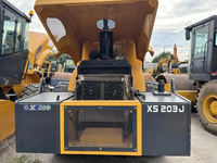 Nouveau Compacteur de Sol XS223J 22 Tonnes à Entraînement Mécanique, Rouleau Vibratoire pour Aéroport et Barrage