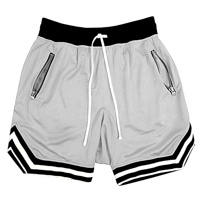 Mens Mesh Basketball Shorts Shop Vintage Pockets Gym Retro Apparel