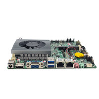 Motherboard Mini ITX Industrial Generasi ke-12 & 13 I5 1235U 1335U CPU, Dual LAN, 6COM, 8Bits GPIO, LPT, LTE 4G SIM Socket, Thin Mainboard