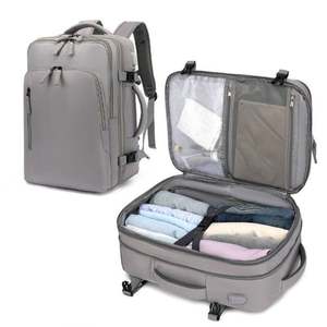 Mochila Antirrobo para Portátil, Diseño Moderno, Resistente al Agua, Tejido Delgado y Duradero, Ideal para Viajes de Negocios - Product Image 2