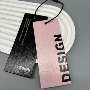 Pink <b>cute</b> customizable LOGO printed clothing tag - Product Image 4