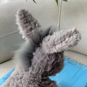 Peluche <span class=keywords><strong>Asinello</strong></span> Ondulato Jellycat 23CM, Giocattolo Grigio Riccio Carino, Simpatico <span class=keywords><strong>Asinello</strong></span> Fuddlewudle, Regali di San Valentino - Product Image 5