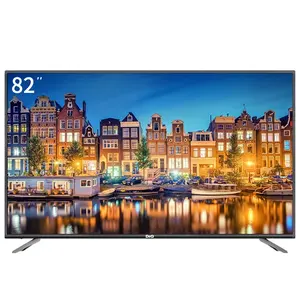 read to ship factory price new arrival wide TV screen smart tv 4k ultra hd Android smart television 82 inch Digital LED TV