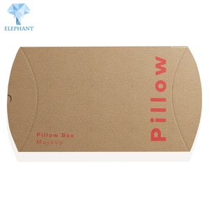 <b>Small</b> Paper Luxury Custom <b>Pillow</b> Box Packaging for Gift Biodegradable <b>Pillow</b> Box - Product Image 3