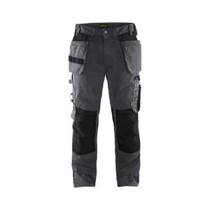 BLAKLADER - 155518609699C48 Craftsman <b>trousers</b> Mid grey/<b>Black</b> - EAN 7330509752616 WORK <b>TROUSERS</b> <b>CARGO</b> WORK <b>TROUSERS</b> - Product Image 1