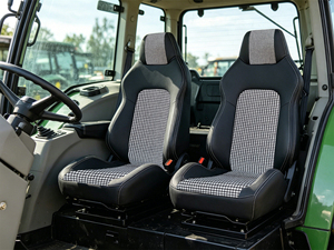 Sièges pour tracteurs, chariots élévateurs et excavatrices en gros de l'usine EDDY – Approvisionnement en vrac |   Siège d'opérateur de machines agricoles, tissu OEM personnalisé - Product Image 1