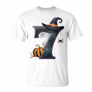 Camiseta de disfraz a juego para parejas de Halloween Six Seven Meme 6 7 - Product Image 2