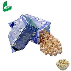 Factory Price Wholesale Stylish Oil Proof Microwave Popcorn Paper Bag