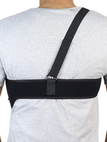 Spot néoprène extérieur Flexible poitrine tactique épaule étui respirant sous les bras dissimulé porte-outil pour accessoires de chasse