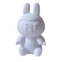 CE Fluid Violent Bear 18/23/33/53/75/100cm Surface givrée Écologique Modèle en vinyle plastique pour artisanat DIY Cadeau créatif