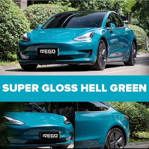 Viwocool Rouleau de Vinyle de Covering Automobile Super Brillant Couleur Gris Brooklyn Film d'Emballage - Product Image 5