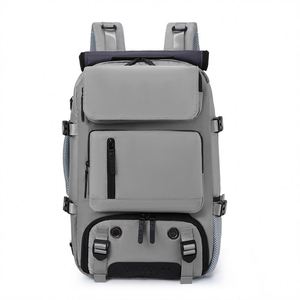 Mochila Deportiva de Nailon Unisex Barata al por Mayor con Cierre de Cremallera USB, Gran Capacidad, Duradera, para Yoga, Gimnasio, Entrenamiento, con Compartimento para Zapatos - Product Image 1