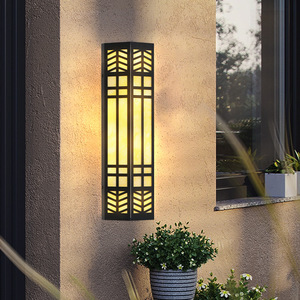 Jm Juming Outdoor Wall Lamp Aluminum <b>Shell</b> Led <b>Light</b> For Villa Courtyard Hotel Entrance New Chinese Style Minimalist Design - Product Image 2