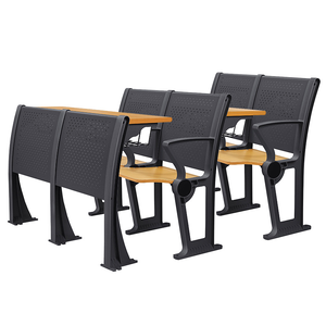 Sedili a gradini in acciaio per aule universitarie, auditorium, chiese, scuole e università, con <span class=keywords><strong>scrivania</strong></span> e <span class=keywords><strong>sedia</strong></span> - Product Image 1