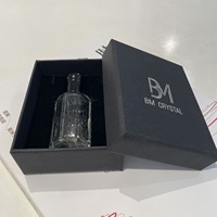 Boîte cadeau personnalisée blanche et noire de luxe en gros avec logo pour flacon de parfum Attar Arabian Oud Oil