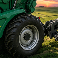 Nouvelle Innovation ZIZHU 9YG-2.23 Presse à balles ronde 18 rouleaux d'extrusion Transmission entièrement engrenée Haute densité pour l'emballage de foin et d'ensilage
