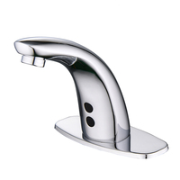 HY-116A Chrome Smart Capteur Automatique Robinet Sans Contact Robinet D'eau Sans Contact Bassin En Laiton pour Salle De Bains Villa Hôtel Hôpital Utilisation