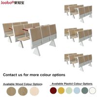 Chaise d'appui-tête réglable d'université pour les bureaux d'école d'étudiant et l'ensemble de chaises meubles de salle de classe ensemble de chaises de bureau d'école