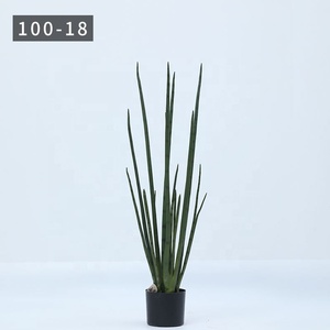 A-3130 <span class=keywords><strong>Planta</strong></span> Artificial de Sansevieria en Maceta de 120 cm, <span class=keywords><strong>Planta</strong></span> de <span class=keywords><strong>Serpiente</strong></span> Artificial de Poliuretano - Product Image 5