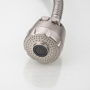 ก๊อกน้ำห้องครัวแบบก้านเดียว สแตนเลส 304 แบบยืดหยุ่น ติดตั้งบนเคาน์เตอร์ สไตล์ร่วมสมัย - Product Image 1