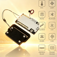 BMS LiFePO4 20S 64V 80A de type divisé avec poignée, antenne 4G, communication GPS Bluetooth pour solutions d'échange de batteries de vélos électriques