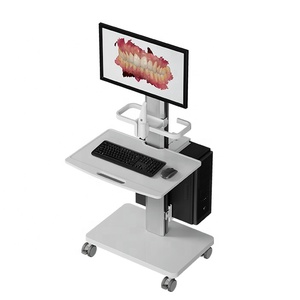 Chariot médical dentaire pour clinique, chariot de numérisation buccale avec roues pour hôpitaux et cliniques, chariot informatique - Product Image 2