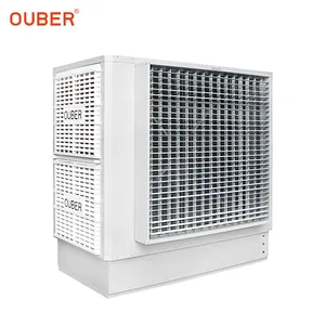OUBER-enfriador de aire industrial de 46000m 3/h, sistema de refrigeración por evaporación grande, alto