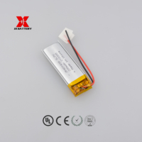 Batterie personnalisée à semi-conducteurs JP401438 200mAh 0.74Wh 3.7V 4x14x38mm 500 cycles Garantie 12 mois pour dispositif médical