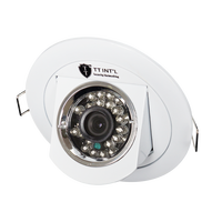 Caméra de surveillance vidéo cachée 2MP 1080P Full HD AHD TVI CVI CVBS avec sortie BNC, capteur CMOS, montage au plafond, projecteur