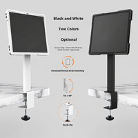 Support de tablette réglable en métal industriel pour bureau, support de tablette pour point de vente, caisse enregistreuse