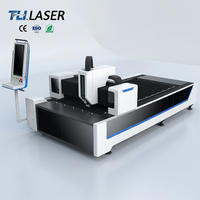 Mesin Pemotong Plat Logam Laser Fiber CNC 3000W Presisi Tinggi Otomatis Digital BMP Baja Karbon Baja Tahan Karat Aluminium MDF