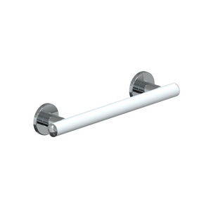 Barre di Supporto in Acciaio Bianco Lucido Antibatterico 400 mm Lex M40 37 Attrezzatura di Sicurezza per Bagno - Product Image 1