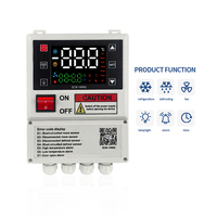 Controlador de Temperatura Digital para Almacenamiento en Frío ECB-1000Q, Panel de Plástico con Ventilador, Temporizador, para Refrigeración, Personalizable OEM