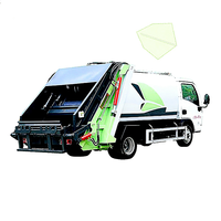 Camion à ordures rural