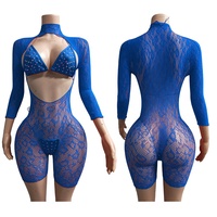 Tenues de danse exotiques en diamant, ensembles de 3 pièces, disponibles auprès des fournisseurs originaux, au prix le plus bas