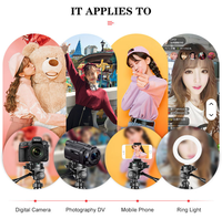 Trépied professionnel en métal réglable avec verrouillage à bascule - Étanche et antichoc Portable pour appareil photo de téléphone portable et utilisation en selfie