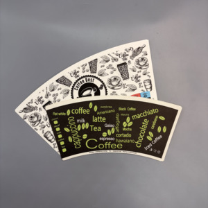 ราคาขายส่งจากโรงงาน แผ่นกระดาษเคลือบ PE หนา 190gsm 320gsm สำหรับทำแก้วกาแฟแบบใช้แล้วทิ้ง - Product Image 1