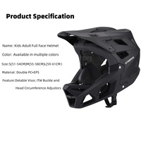 Casque de vélo intégral pour adulte, nouvelle conception personnalisée OEM d'usine, certifié CE, pour la course VTT et la sécurité