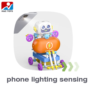 Juego de Bloques de Construcción Educativos de Ciencia para Niños, Más de 200 Piezas, Estilo de Ensamblaje, Innovación Científica, Bloques Sensoriales, Modelo de Robot, Juguete de Plástico ABS - Product Image 3