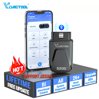 Herramienta de Diagnóstico Automotriz VDIAGTOOL D200 Actualizada de A30M con Actualización Gratuita, Escáner Bidireccional de Sistema Completo OBD2