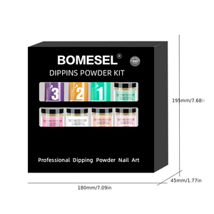 <span class=keywords><strong>Kit</strong></span> <span class=keywords><strong>de</strong></span> <span class=keywords><strong>Uñas</strong></span> con Polvo <span class=keywords><strong>de</strong></span> Inmersión <span class=keywords><strong>de</strong></span> 6 Colores, Libre <span class=keywords><strong>de</strong></span> Toxinas, Bajo Olor, Larga Duración <span class=keywords><strong>de</strong></span> 28 Días, Sistema <span class=keywords><strong>de</strong></span> Inmersión Profesional, Base, Activador, Capa Superior, OEM, ODM - Product Image 3