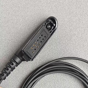 MDRMN4022 <span class=keywords><strong>headset</strong></span> walkie talkie q-hook dual-line cocok untuk GP328 GP338 PTX760 GP340 HT750 earphone gaya in-ear - Product Image 4