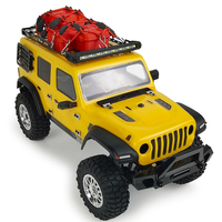 Accessoires d'outils de boîte de décoration simulée de voiture RC 3 pièces pour Axial SCX24 gladiateur 1/24 RC chenille